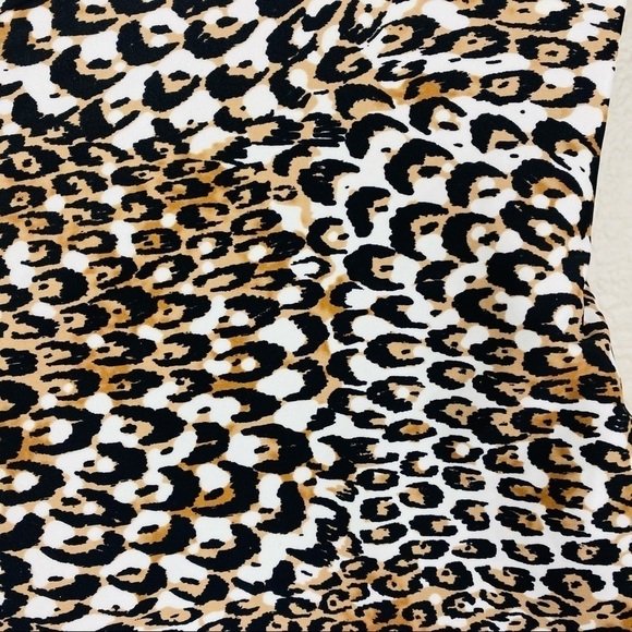 Profile By Gottex Animal Print Tankini Top Size 8 - Picture 5 of 8